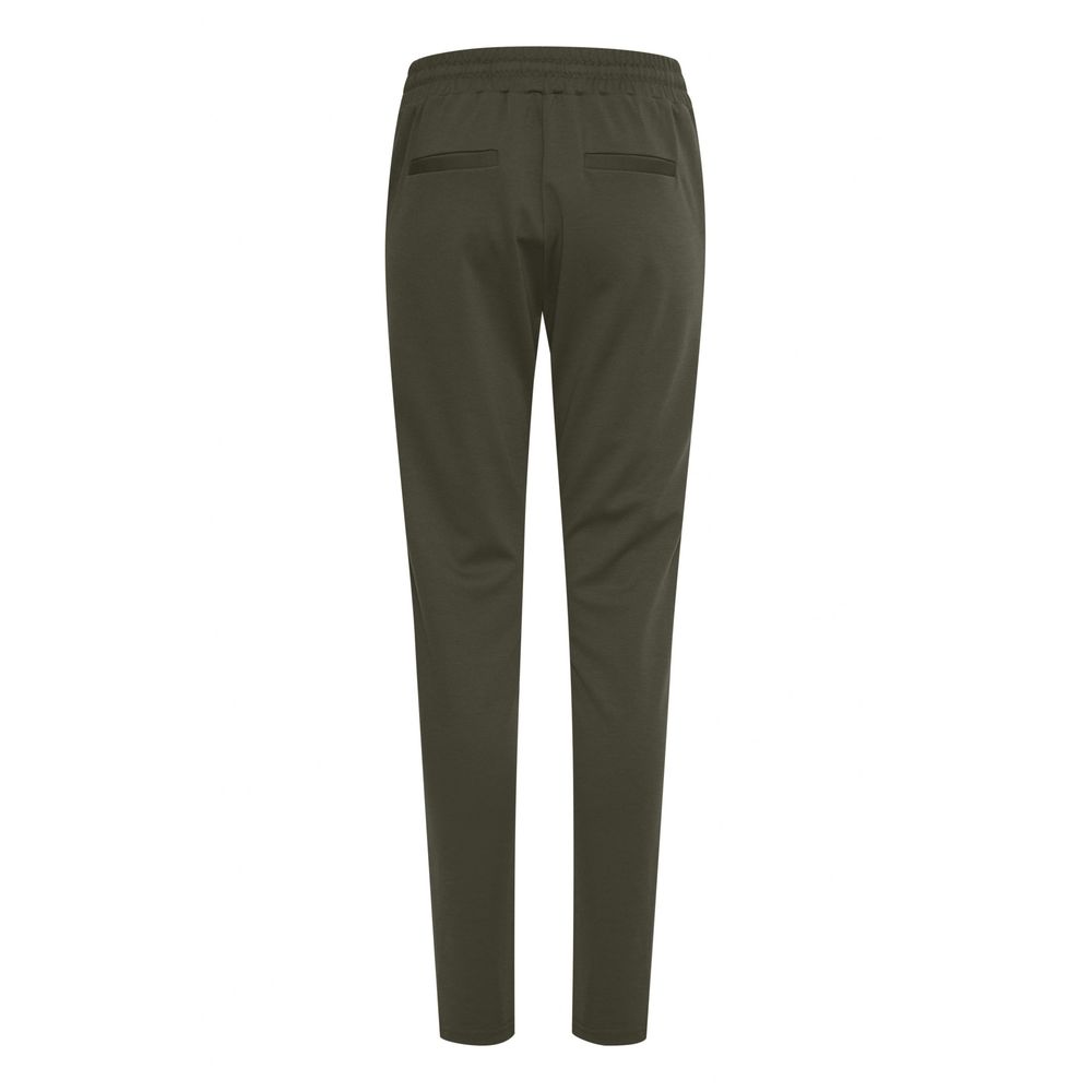 ICHI Grønne Polyester Jeans & Bukser