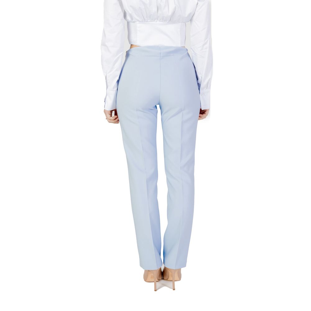 Sandro Ferrone Blå Polyester Jeans & Bukser