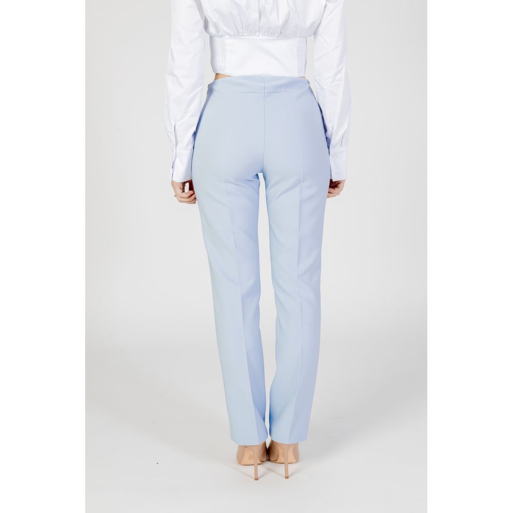 Sandro Ferrone Blå Polyester Jeans & Bukser