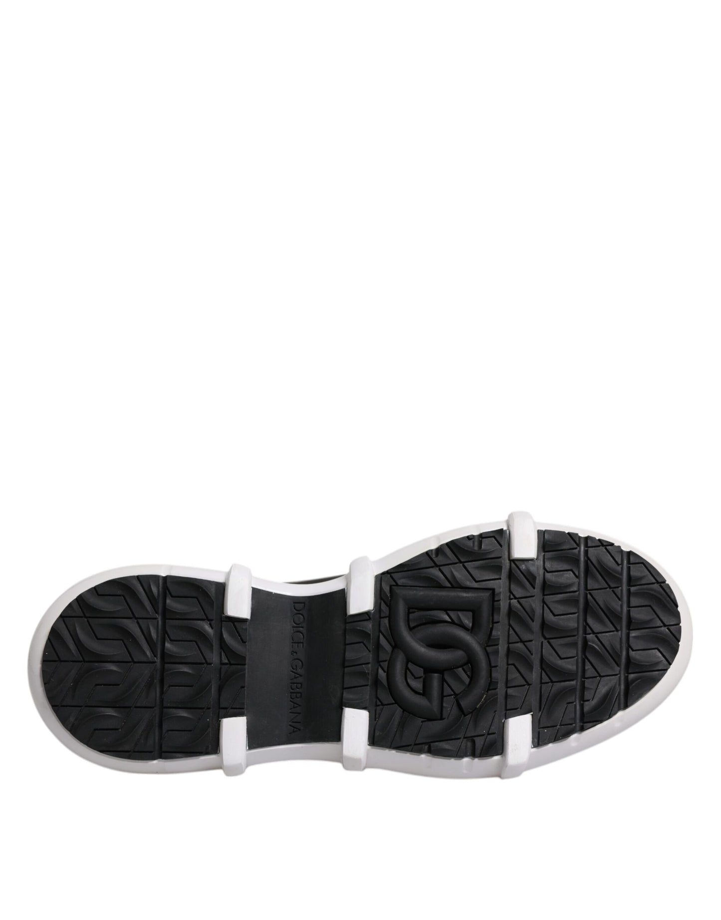 Dolce & Gabbana Sorte Nylon Galileo High Top Sneakers Sko