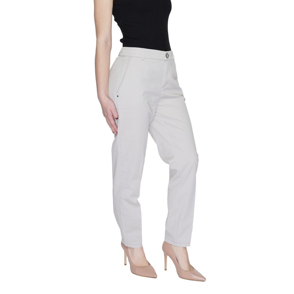 Street One Beige Bomuld Jeans & Bukser