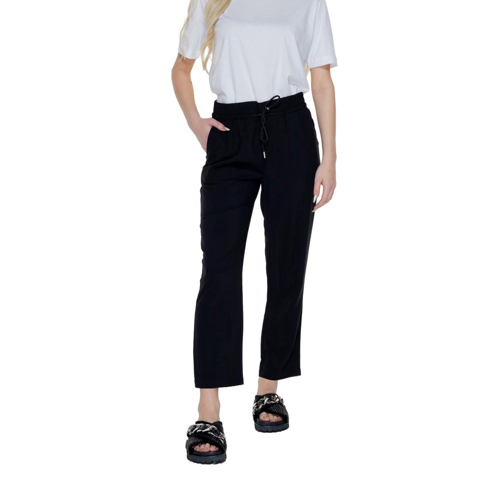 Street One Sorte Viskose Jeans & Bukser