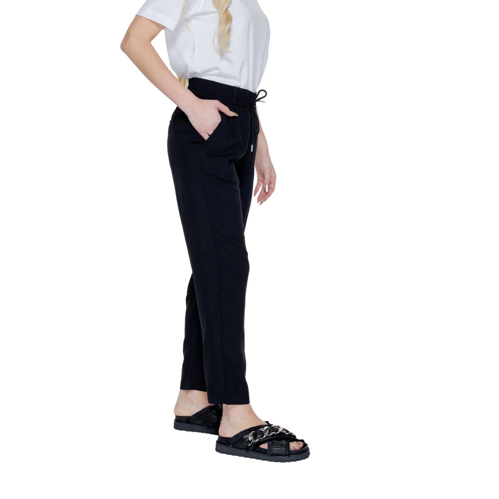 Street One Sorte Viskose Jeans & Bukser