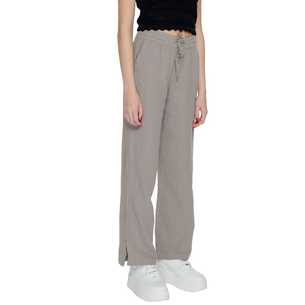Jacqueline De Yong Beige jeans og bukser i bomuld