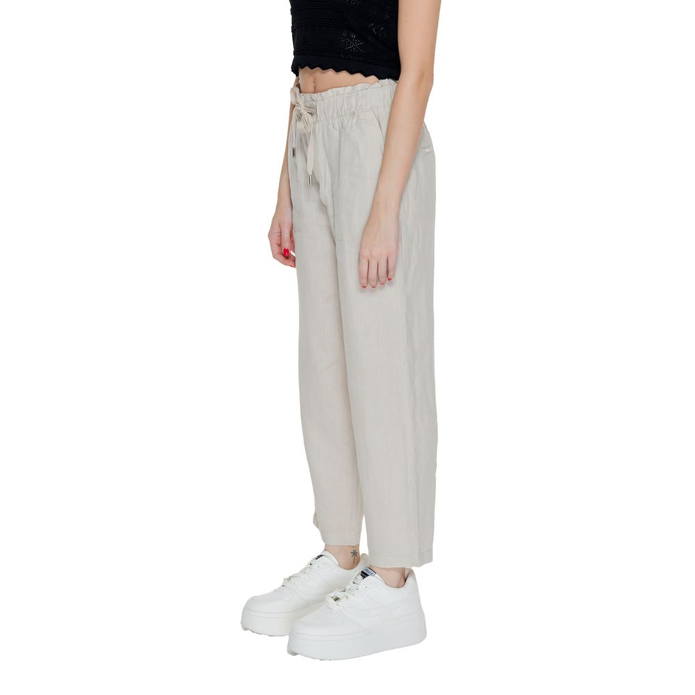 Street One Beige Hørjeans & Bukser