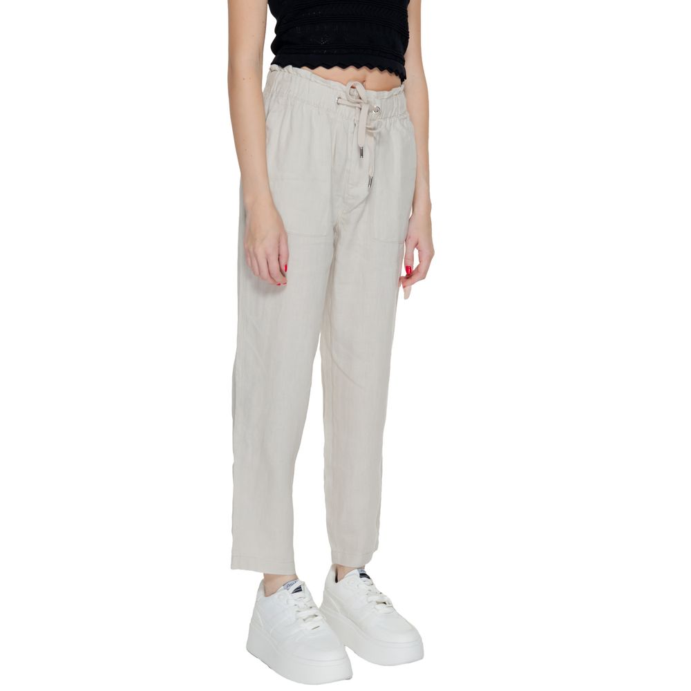 Street One Beige Hørjeans & Bukser
