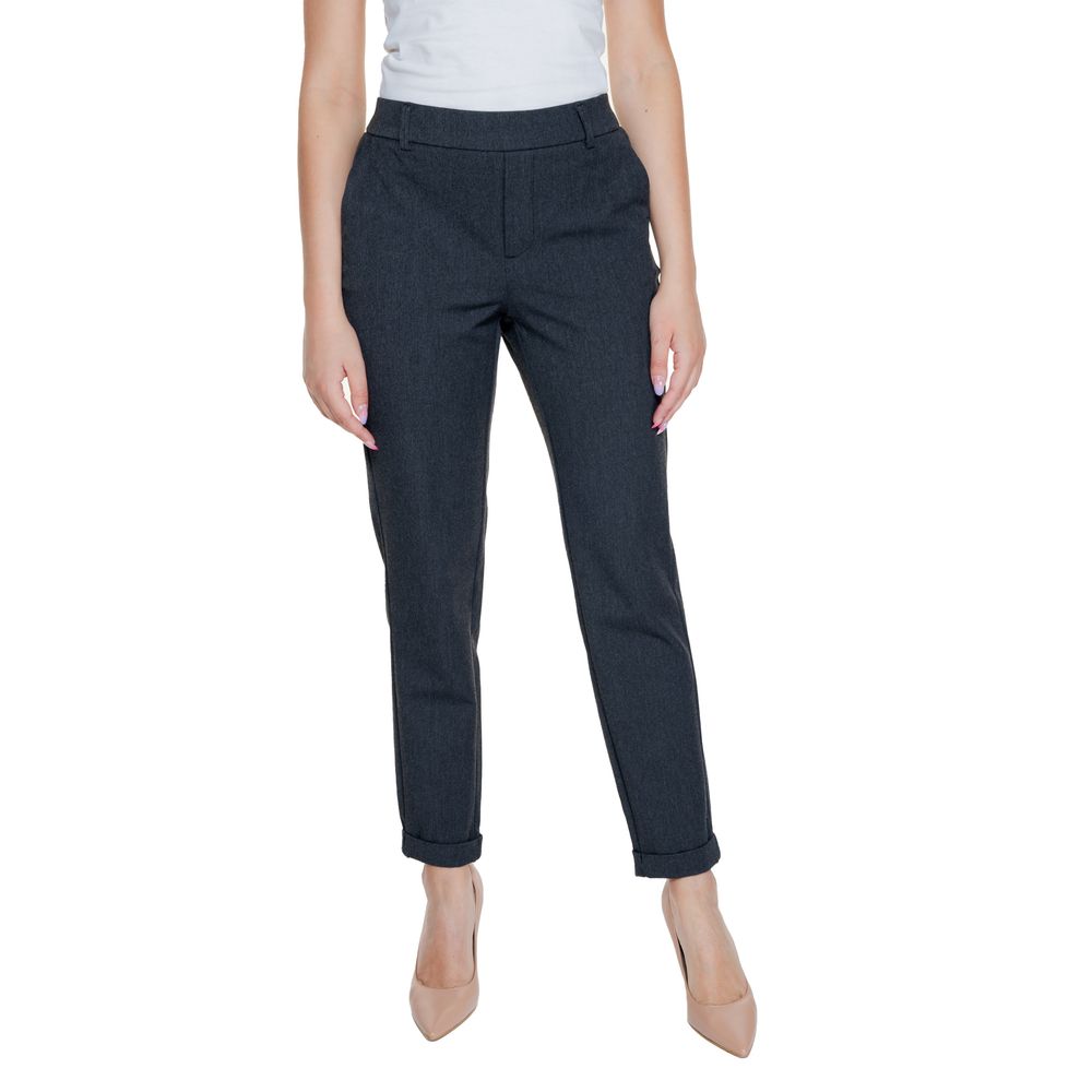 Vero Moda Grå Polyester Jeans & Bukser