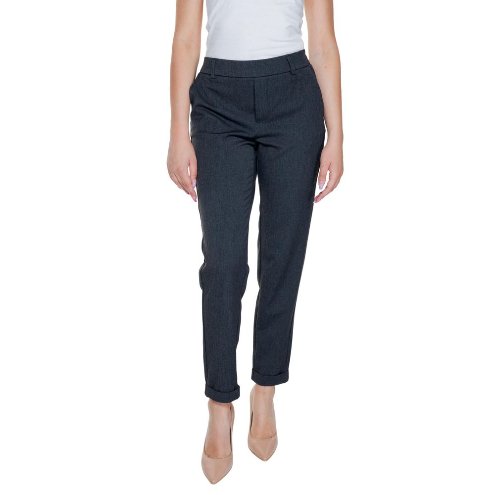 Vero Moda Grå Polyester Jeans & Bukser