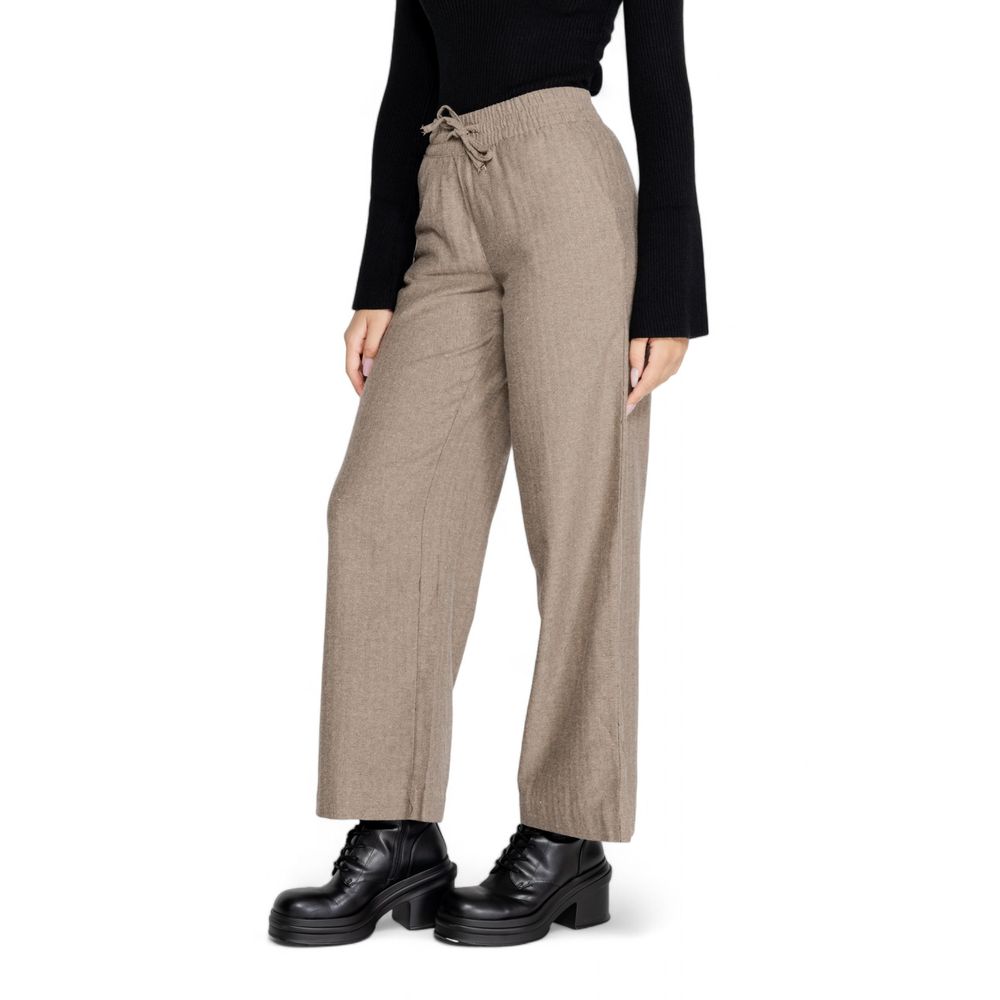 Jacqueline De Yong Brune Bomuld Jeans & Bukser