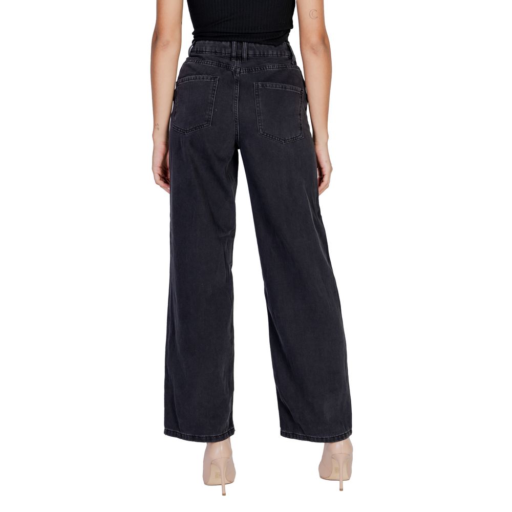 Jacqueline De Yong Sorte Bomuld Jeans & Bukser