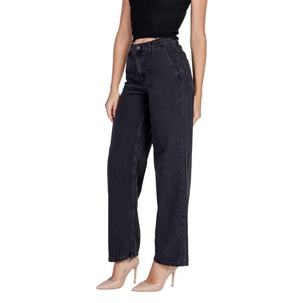 Jacqueline De Yong Sorte Bomuld Jeans & Bukser