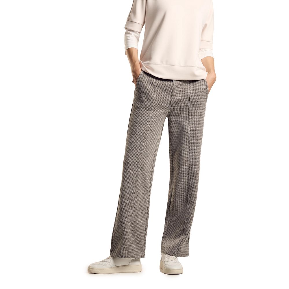 Street One Sorte Viskose Jeans & Bukser