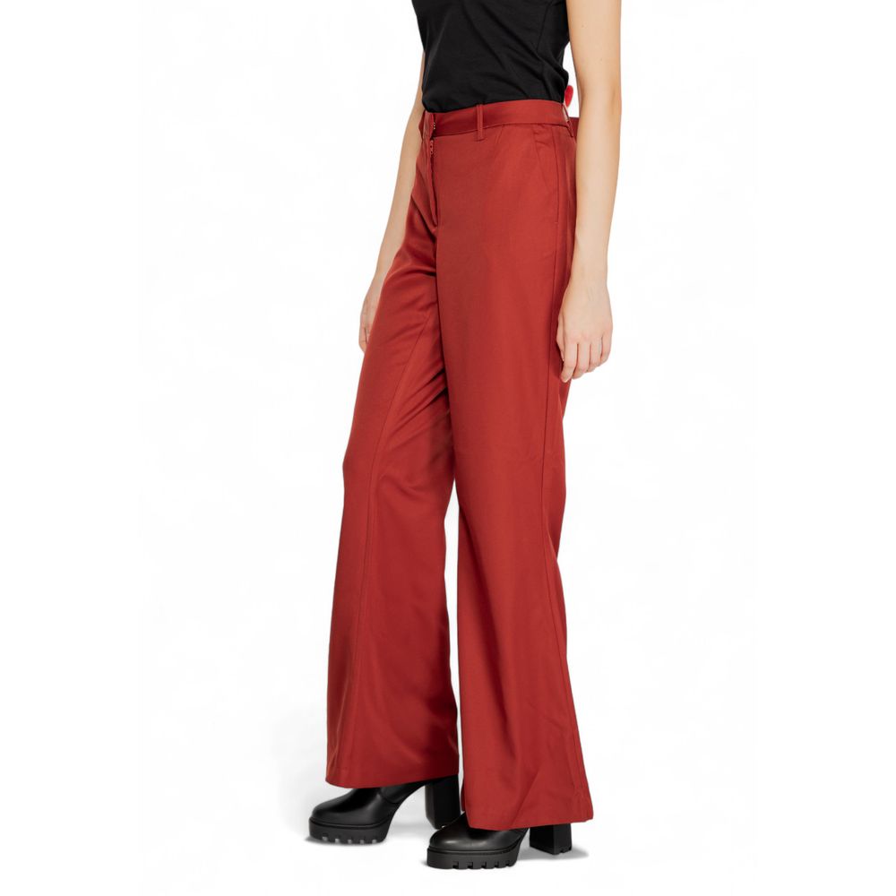 Vero Moda Røde Polyester Jeans & Bukser