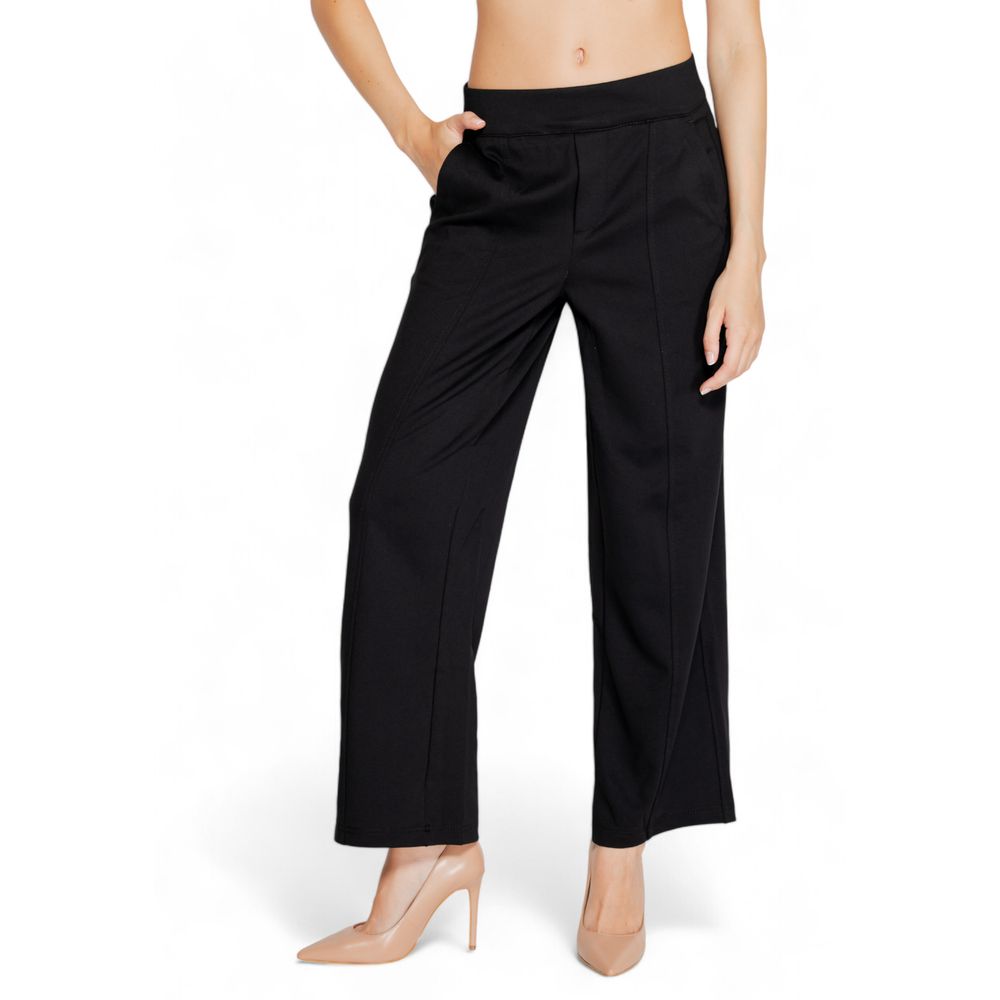 Street One Sorte Viskose Jeans & Bukser