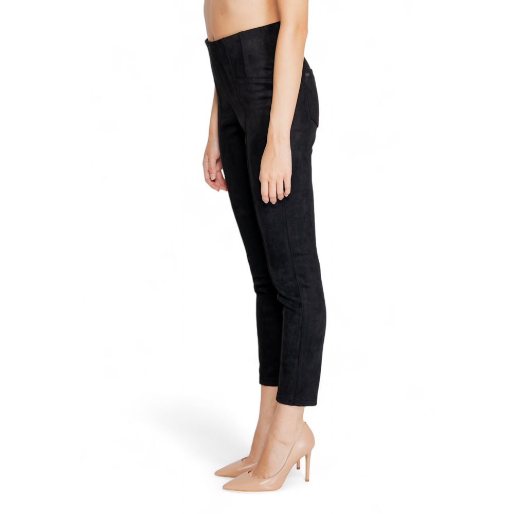 Street One Sorte Polyester Jeans & Bukser