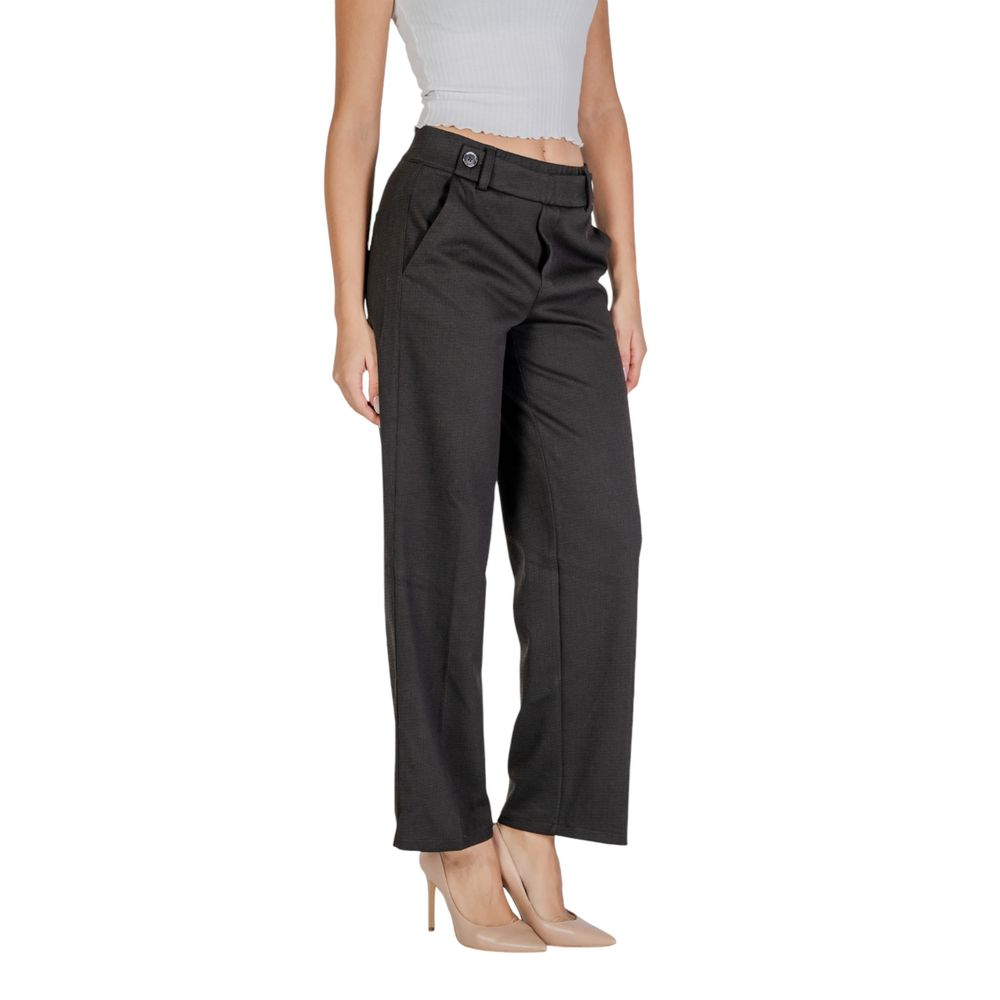 Street One Sorte Polyester Jeans & Bukser