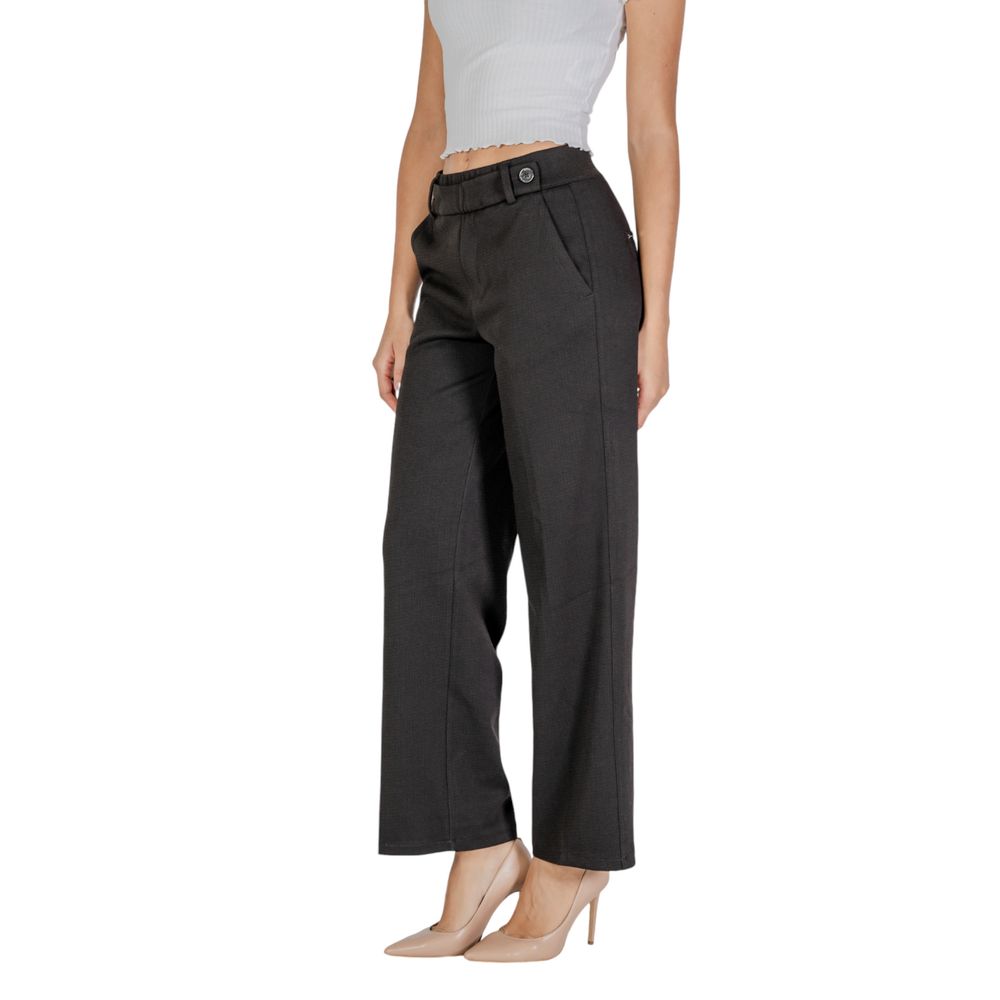 Street One Sorte Polyester Jeans & Bukser