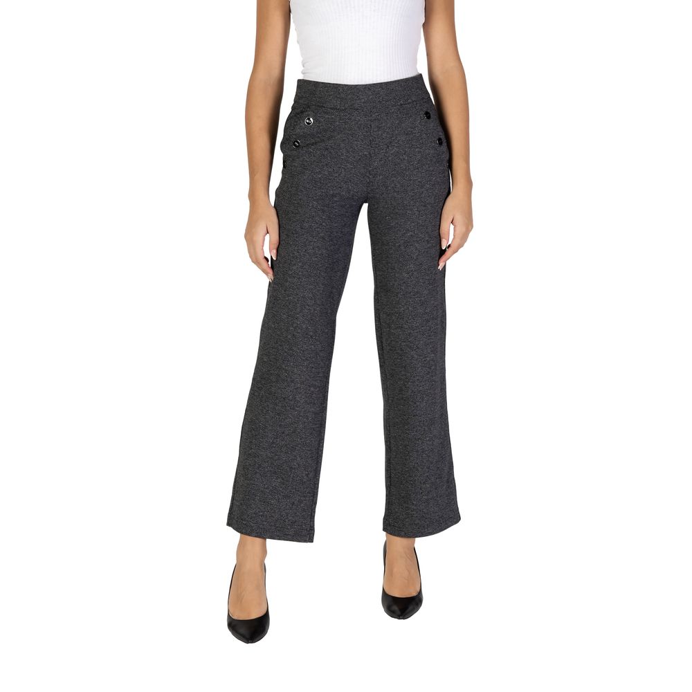 Street One Sorte Polyester Jeans & Bukser