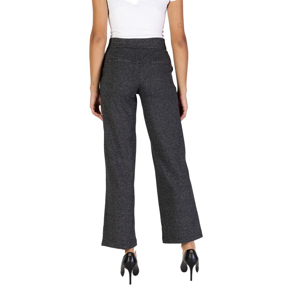 Street One Sorte Polyester Jeans & Bukser