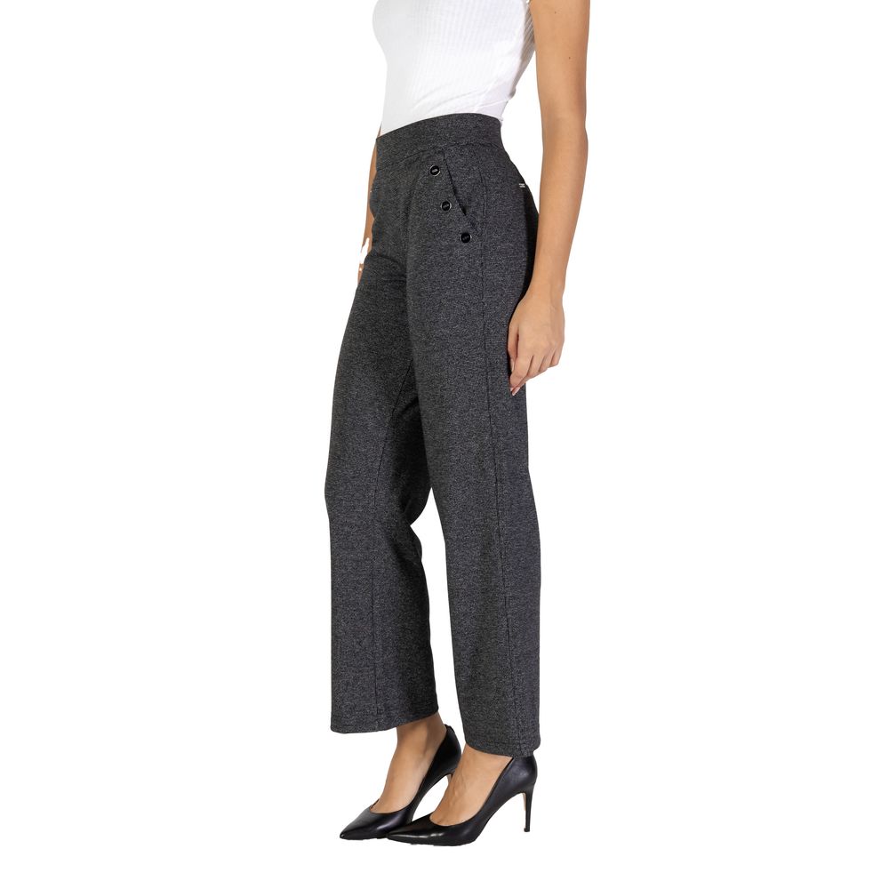 Street One Sorte Polyester Jeans & Bukser