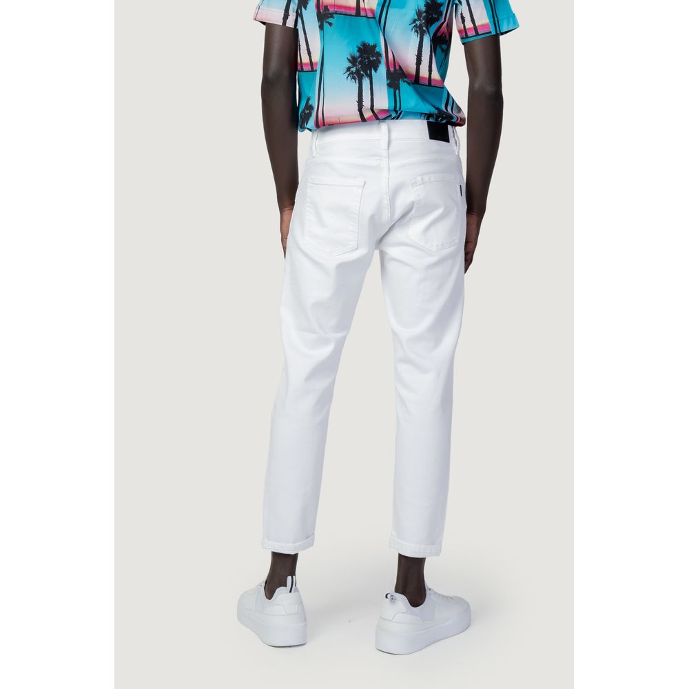 Antony Morato White Cotton Skinny Jean