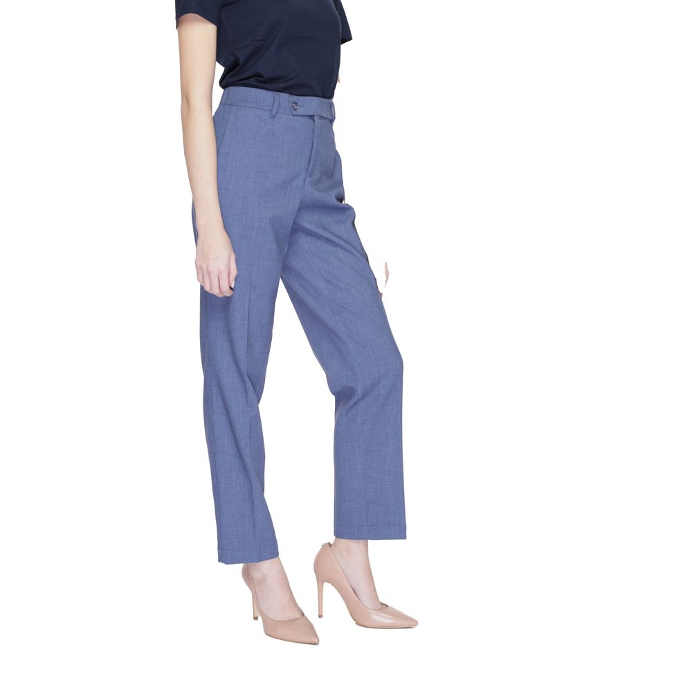 Street One Blå Polyester Jeans & Bukser