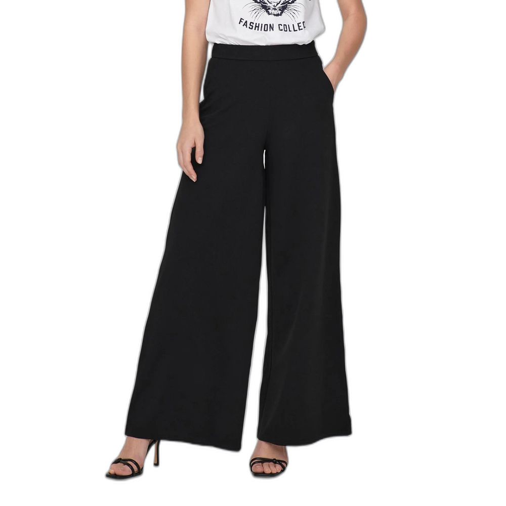 Jacqueline De Yong Sorte Jeans & Bukser i Genbrugspolyester