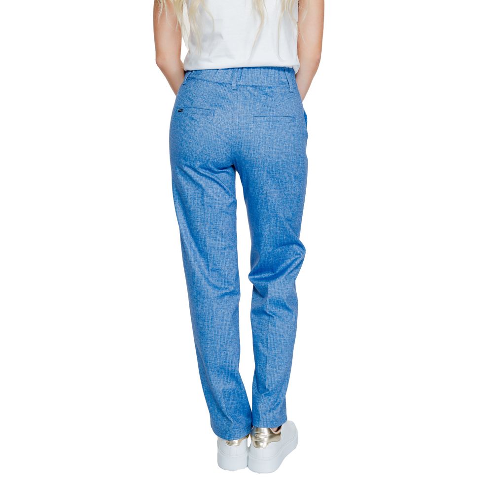 Street One Blå Polyester Jeans & Bukser