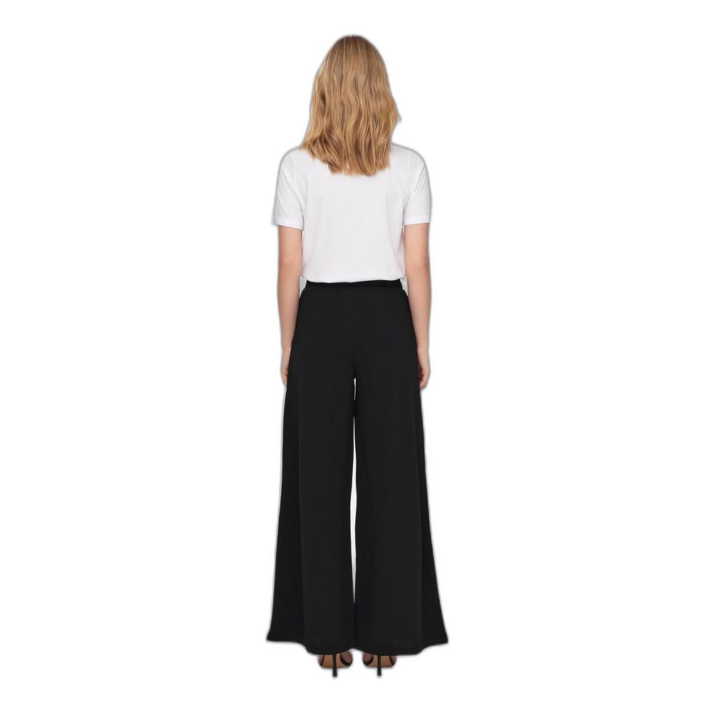 Jacqueline De Yong Sorte Jeans & Bukser i Genbrugspolyester