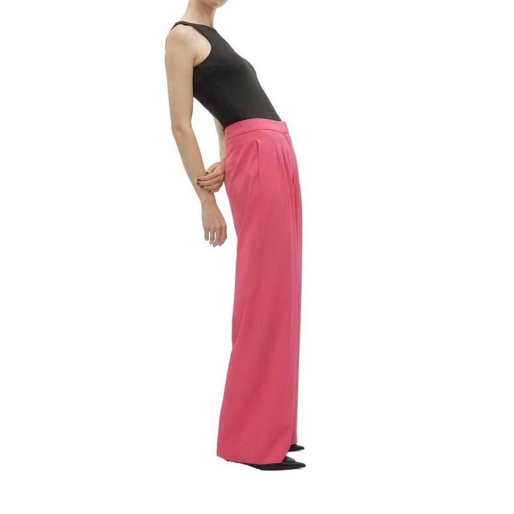 Vero Moda lyserøde polyesterjeans og bukser