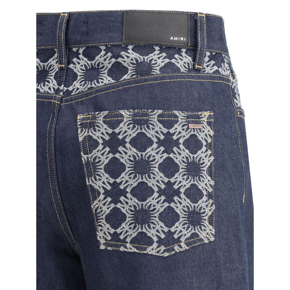 Amiri jeans med vide ben