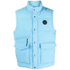 Woolrich Light Blue Polyester Vest