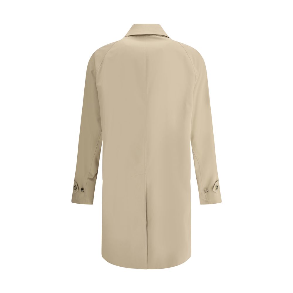 Burberry-frakke med bryst