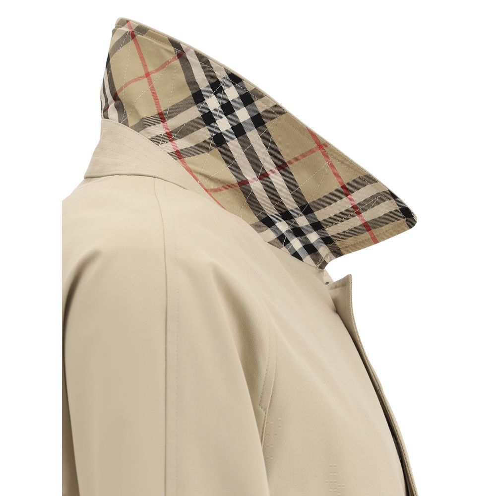 Burberry-frakke med bryst