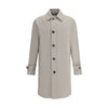 Burberry-frakke med bryst