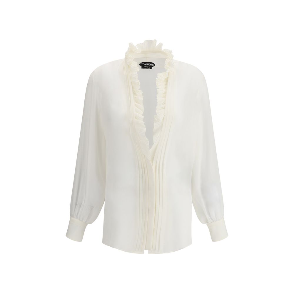 Tom Ford Silke Georgette Bluse