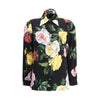 Dolce & Gabbana skjorte med rose- og pæonprint