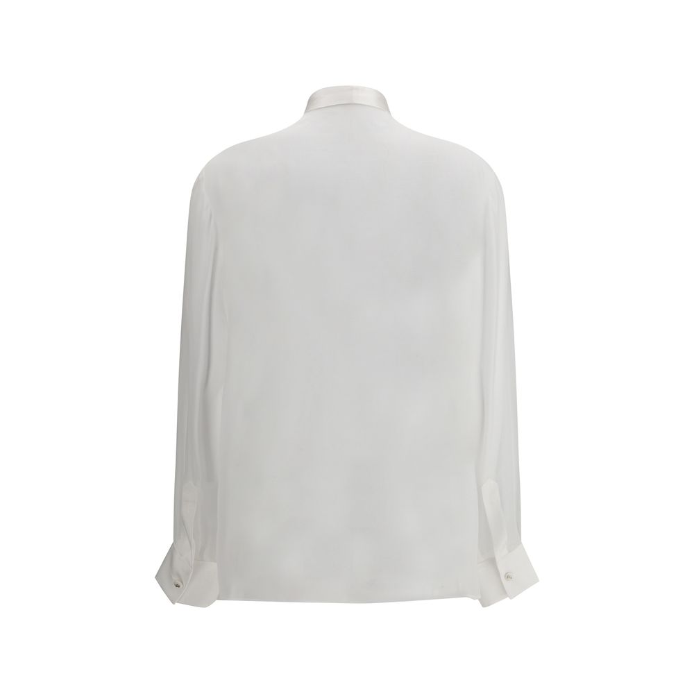 Dolce & Gabbana Silkechiffonskjorte