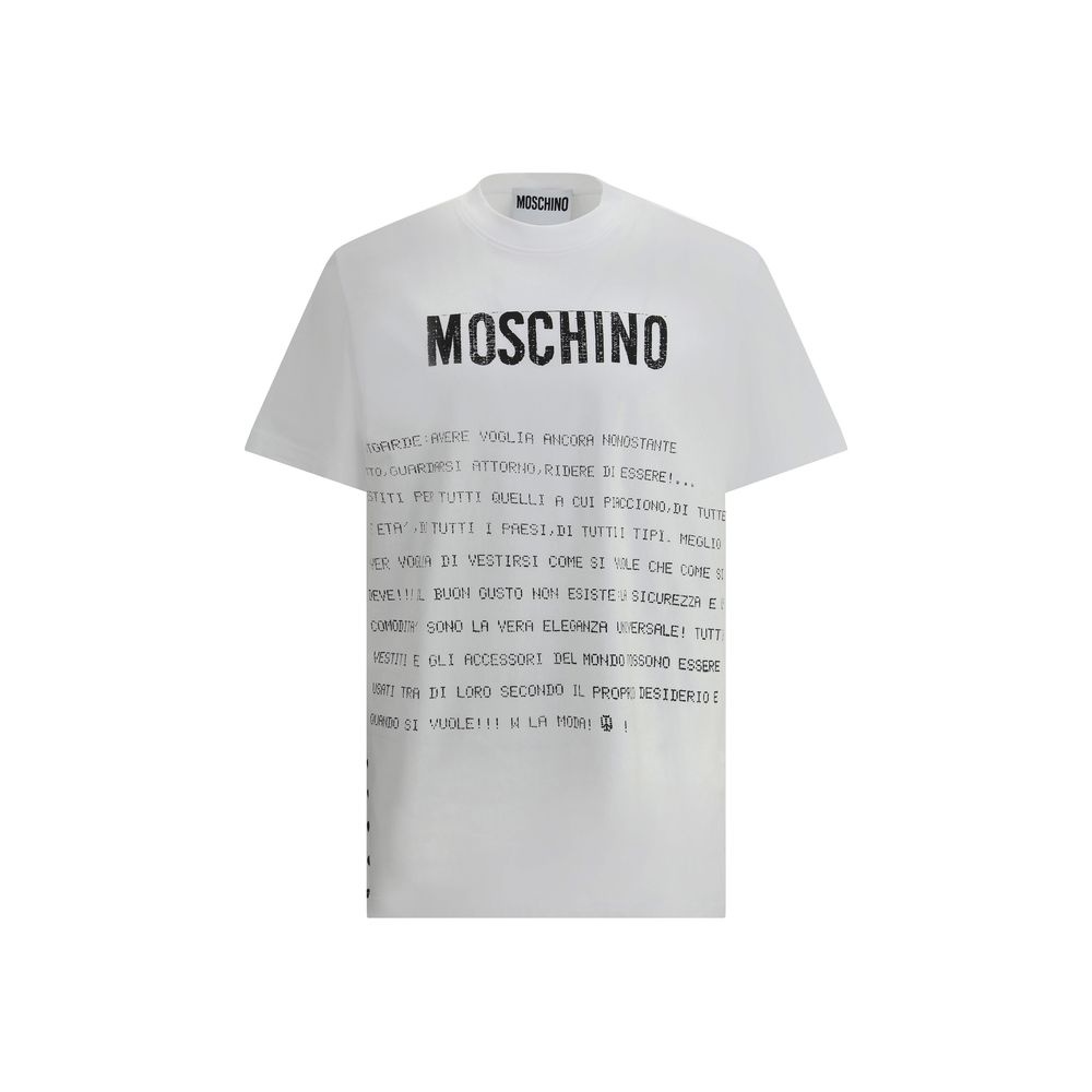 Moschino-logo-T-shirt
