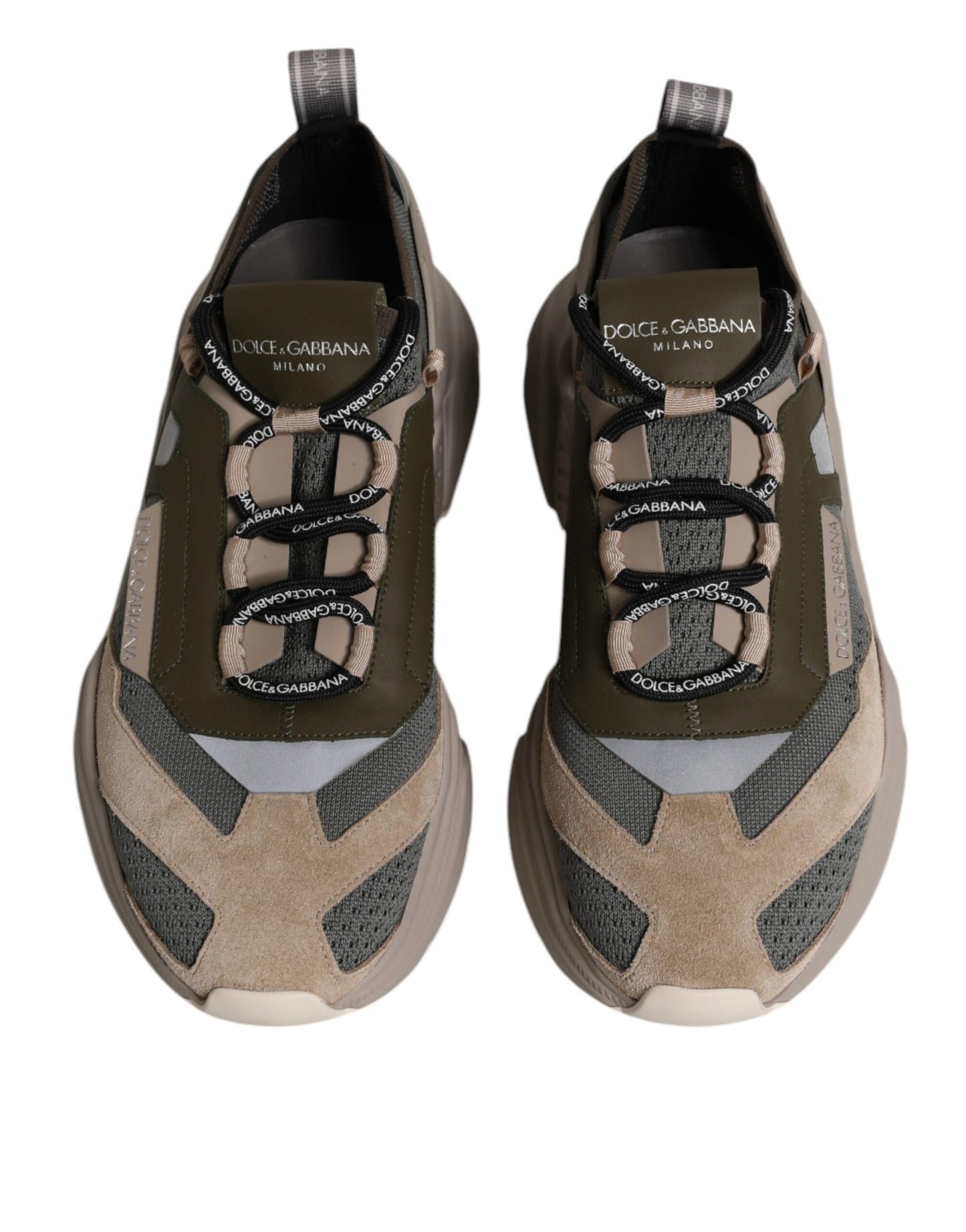 Dolce & Gabbana Flerfarvede Daymaster Lave Sneakers Sko