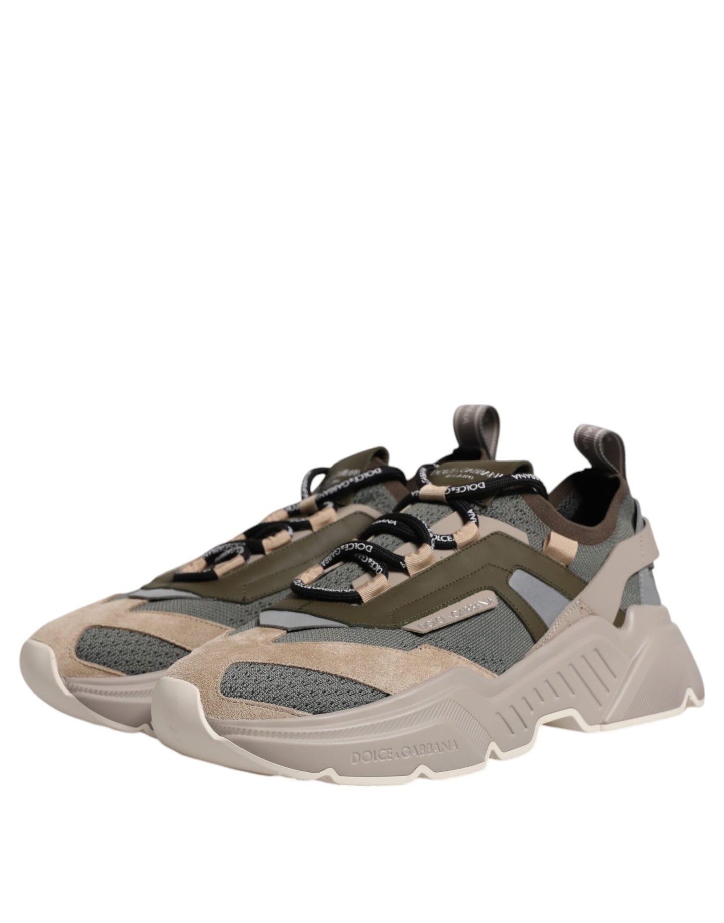 Dolce & Gabbana Flerfarvede Daymaster Lave Sneakers Sko