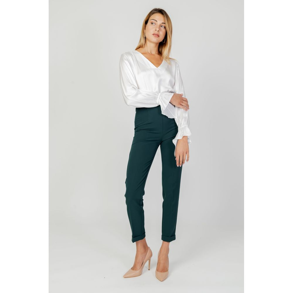 Sandro Ferrone Grønne Polyester Jeans & Bukser