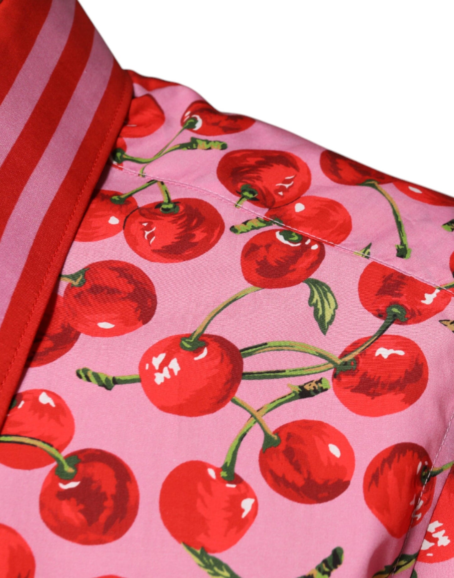 Dolce & Gabbana Pink Cherry Cotton Formal MARTINI Dressshirt