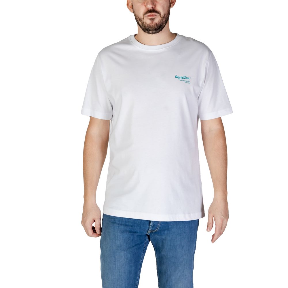 Refrigiwear Hvid Bomulds T-shirt