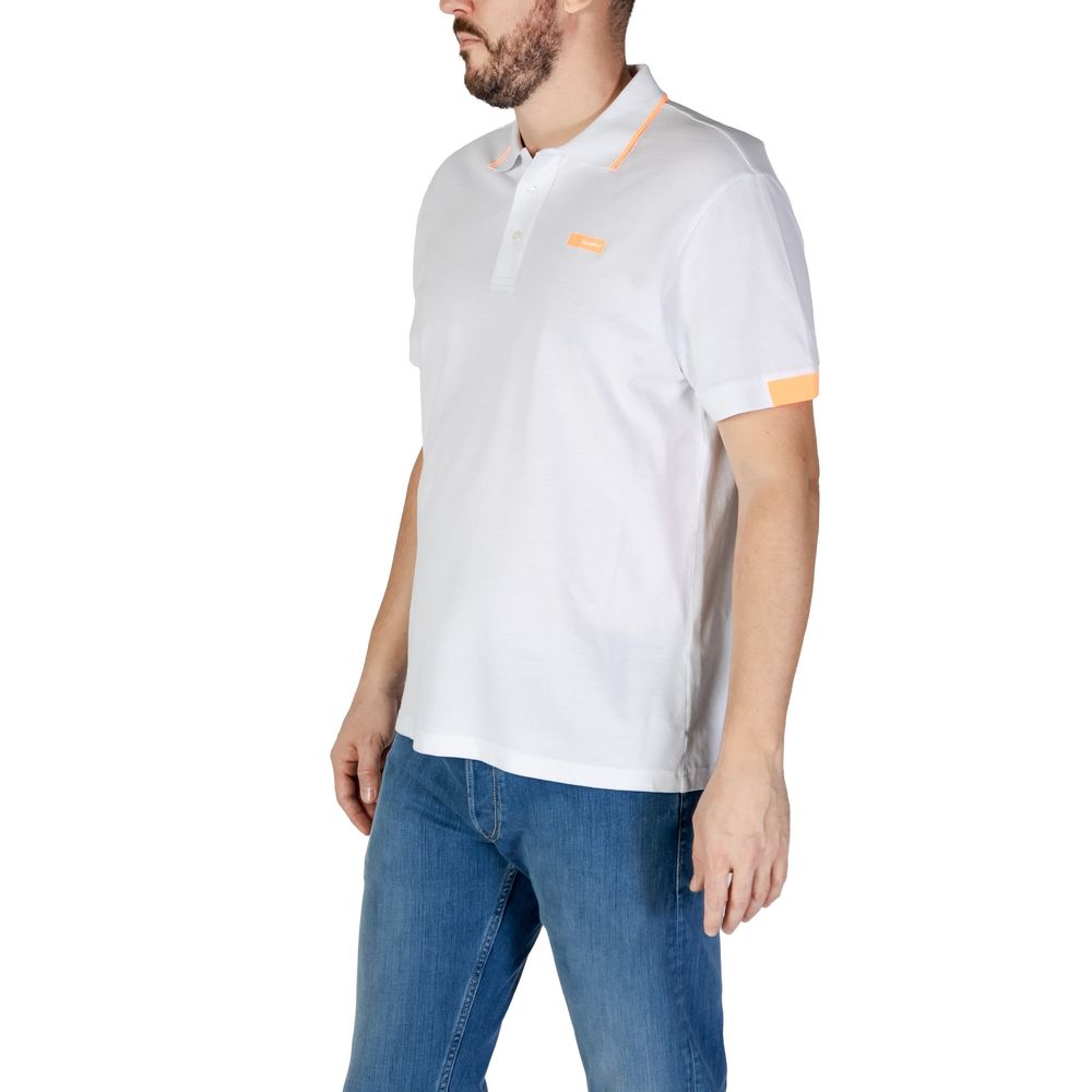 Refrigerwear hvid bomuldspoloshirt