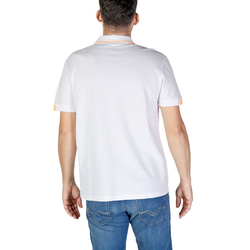 Refrigerwear hvid bomuldspoloshirt