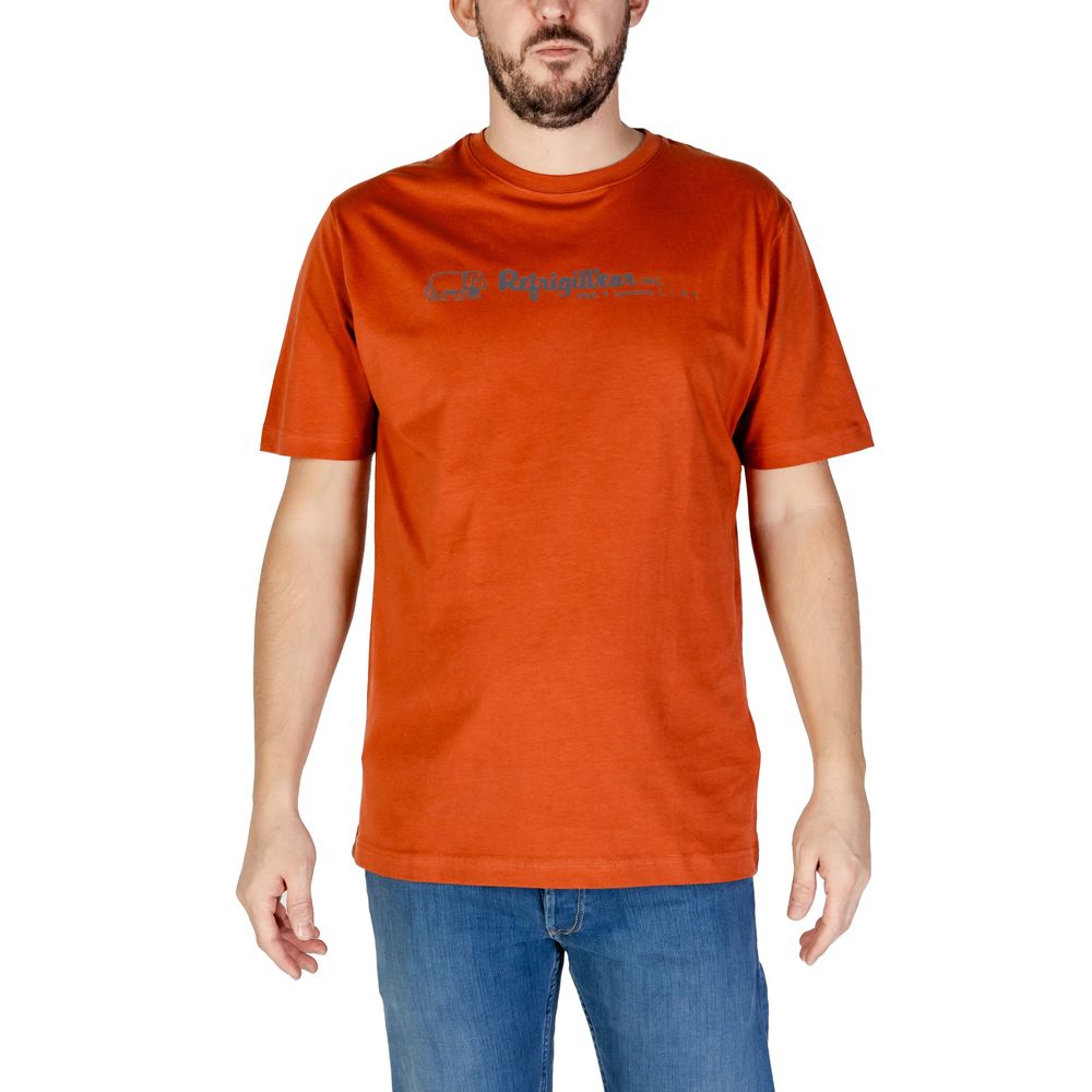 Refrigiwear rød bomulds-T-shirt