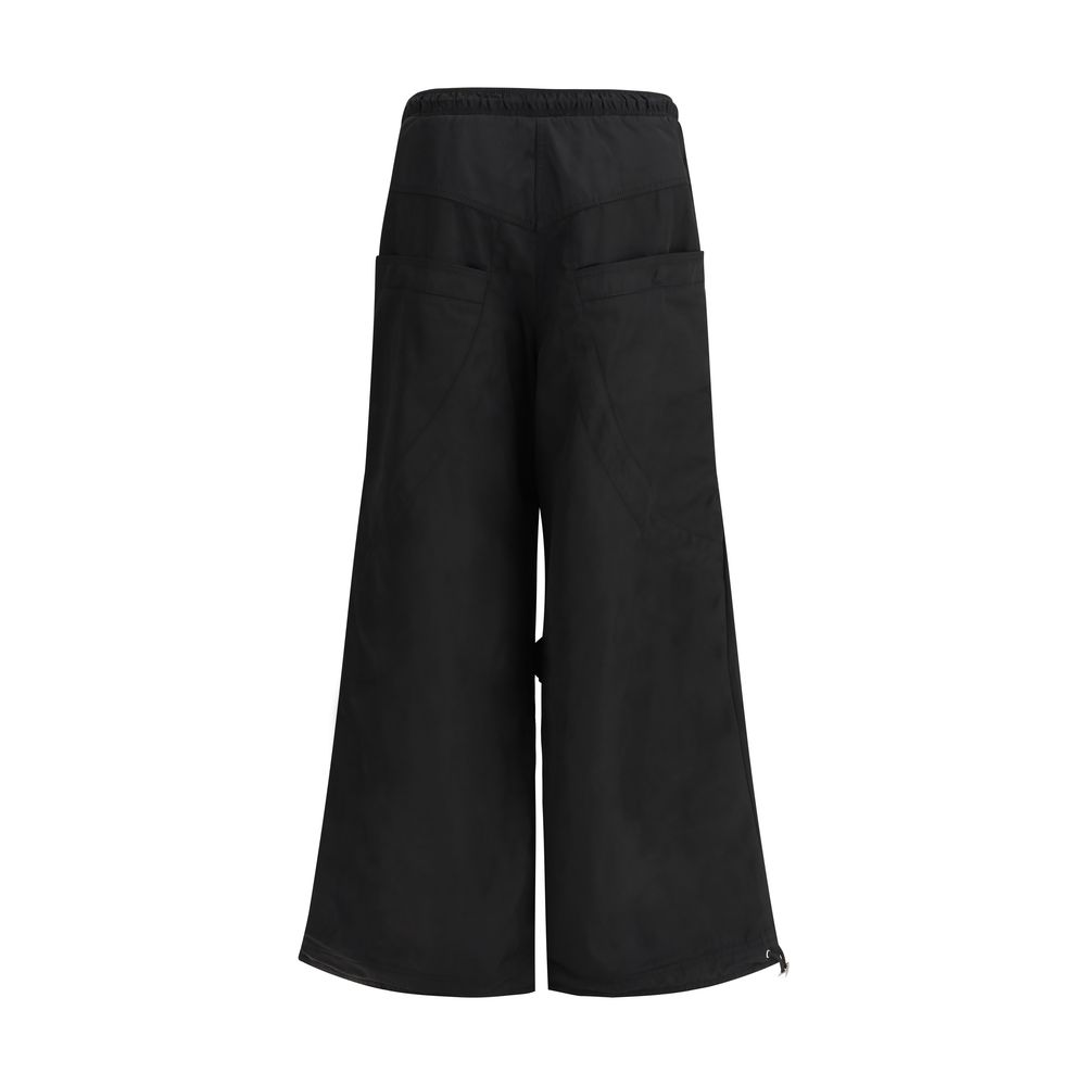 Attico nylon cargobukser