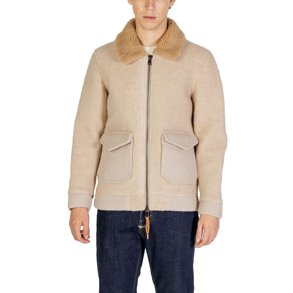 Hydra Clothing Beige Polyesterjakke