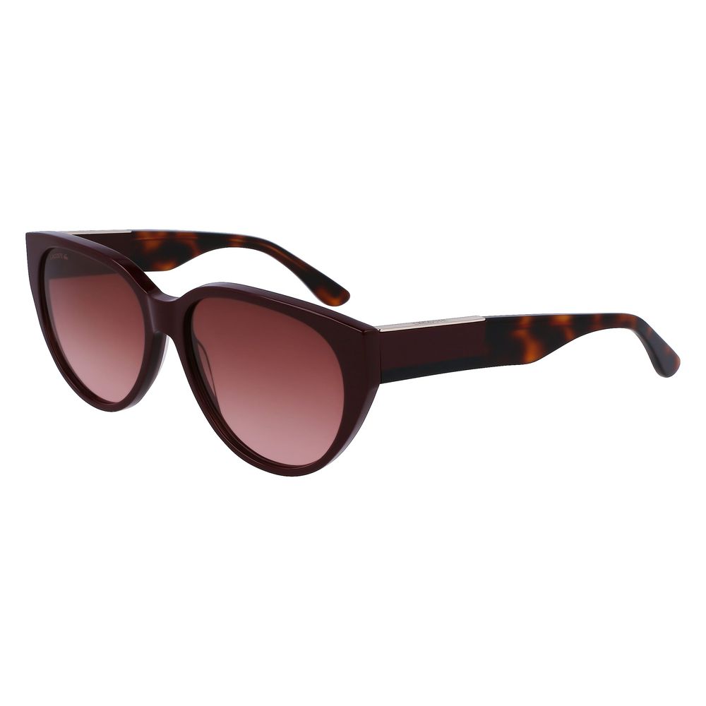 Lacoste røde acetat solbriller